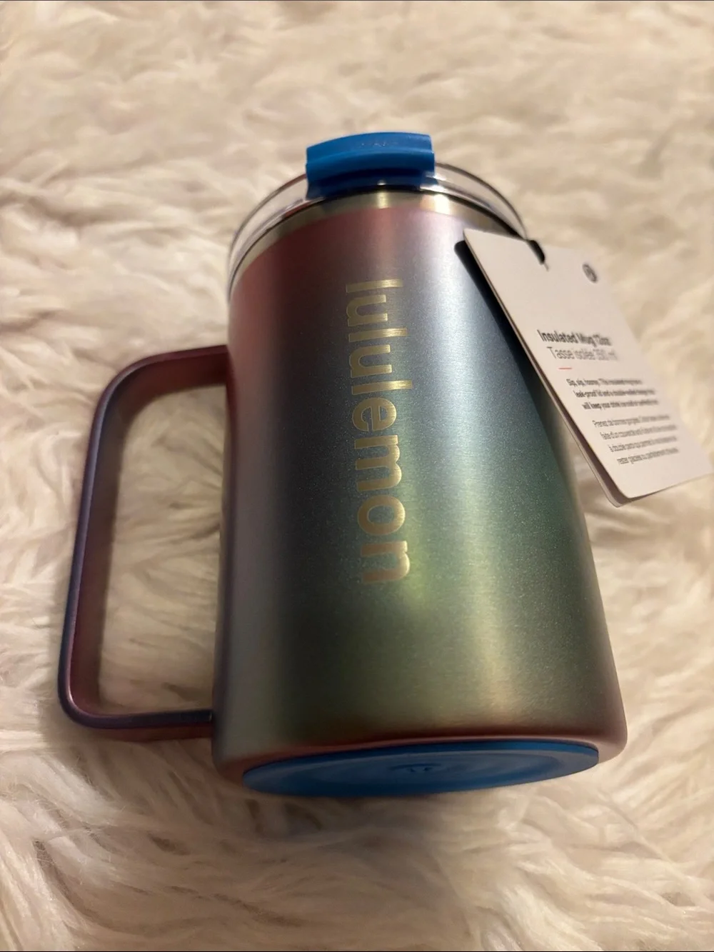Lululemon Insulated Mug 12oz *Shine, Candy Cloud/OceanWave/KaleKrush/TropicalSky
